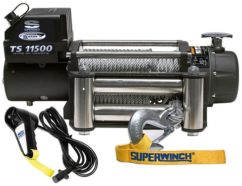 superwinch winch-tiger shark 11500 12v, 1511200