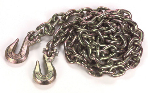 superwinch chain-recovery 3/8 in x 10 ft w/hooks, 2541